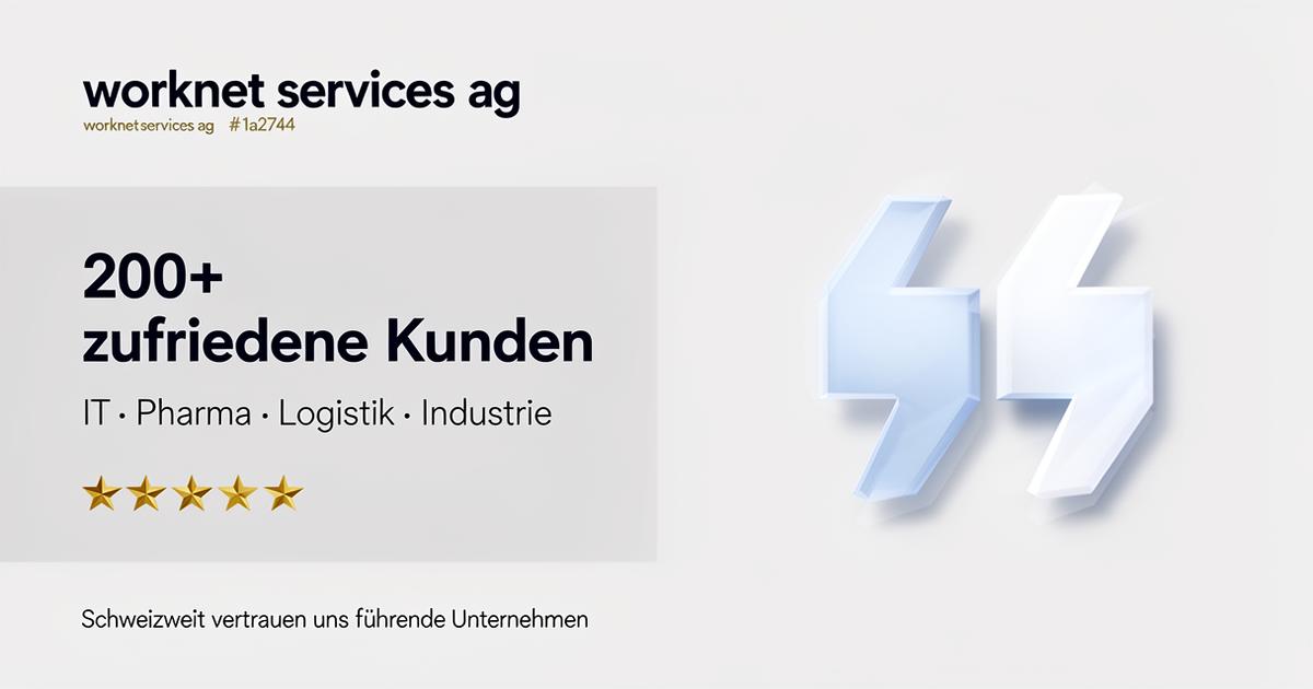 Was unsere Kunden sagen | worknet services ag